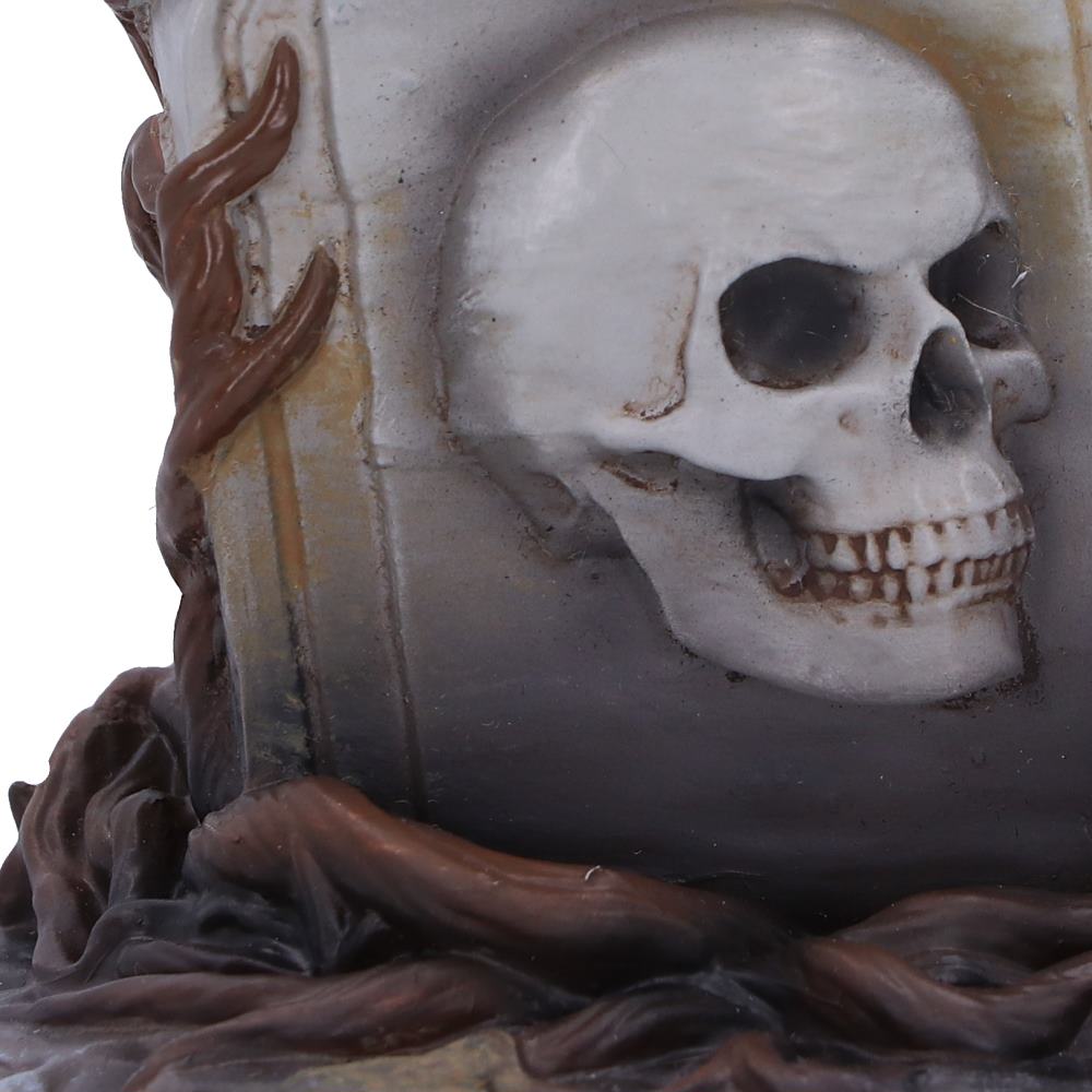 Skull Cat by Martin Hanford 15cm