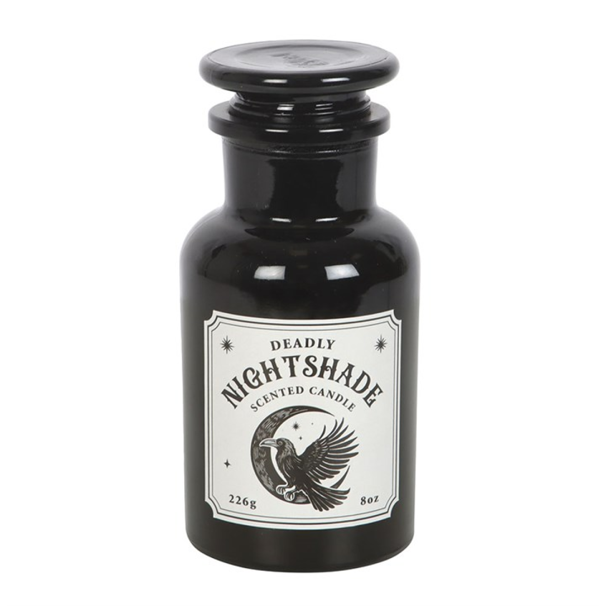 Mystic Raven Deadly Nightshade Apothecary Candle