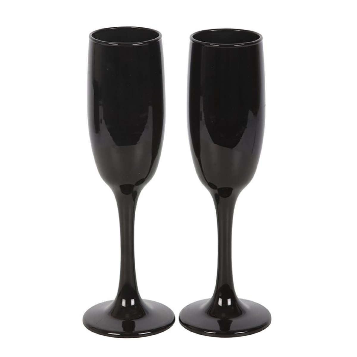 Set of 2 Dead Thirsty Champagne Flutes