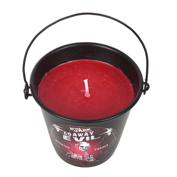Evil Bucket Go Away Evil Candle Bucket – Wicked Willow