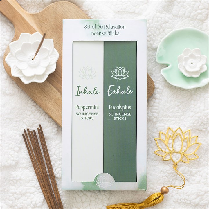 Inhale Exhale Set of 2 Incense Stick Packs