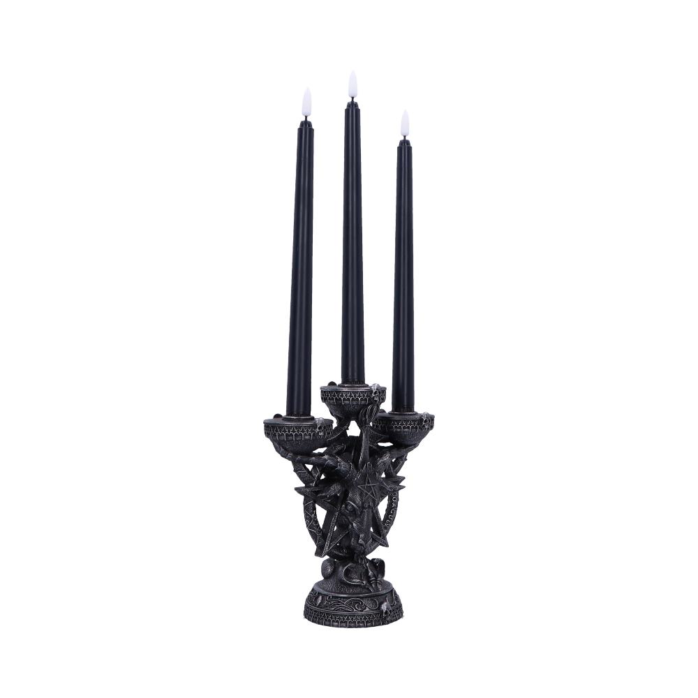 Baphomet's Radiance Candelabra 46cm