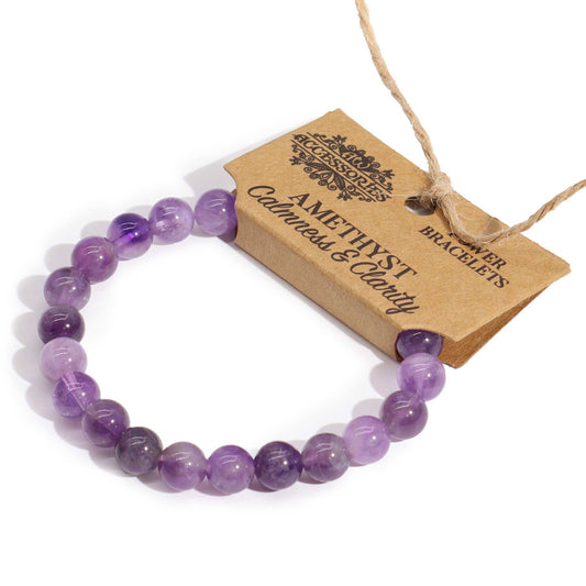 Power Bracelet - Amethyst (Calmness & Clarity)