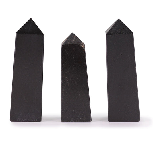 Tourmaline Gemstone Obelisk Points approx 5cm